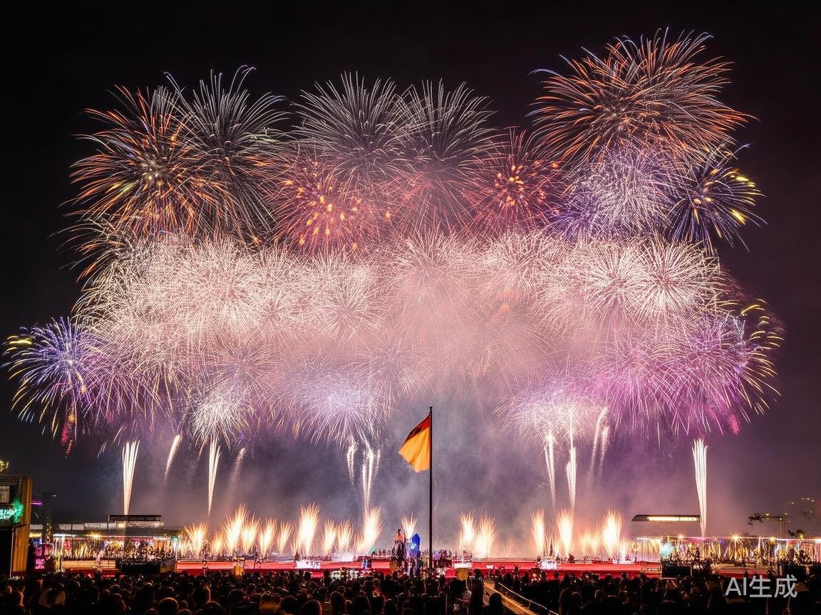 当天的开业仪式以庄严的升旗仪式开始，紧接着进行了一